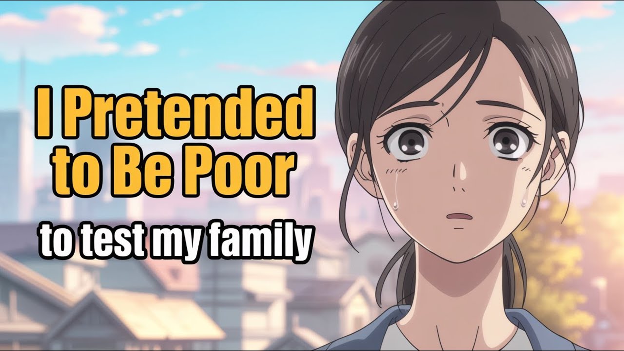 I Pretended to Be Poor to Test My Family — The Truth Broke Me