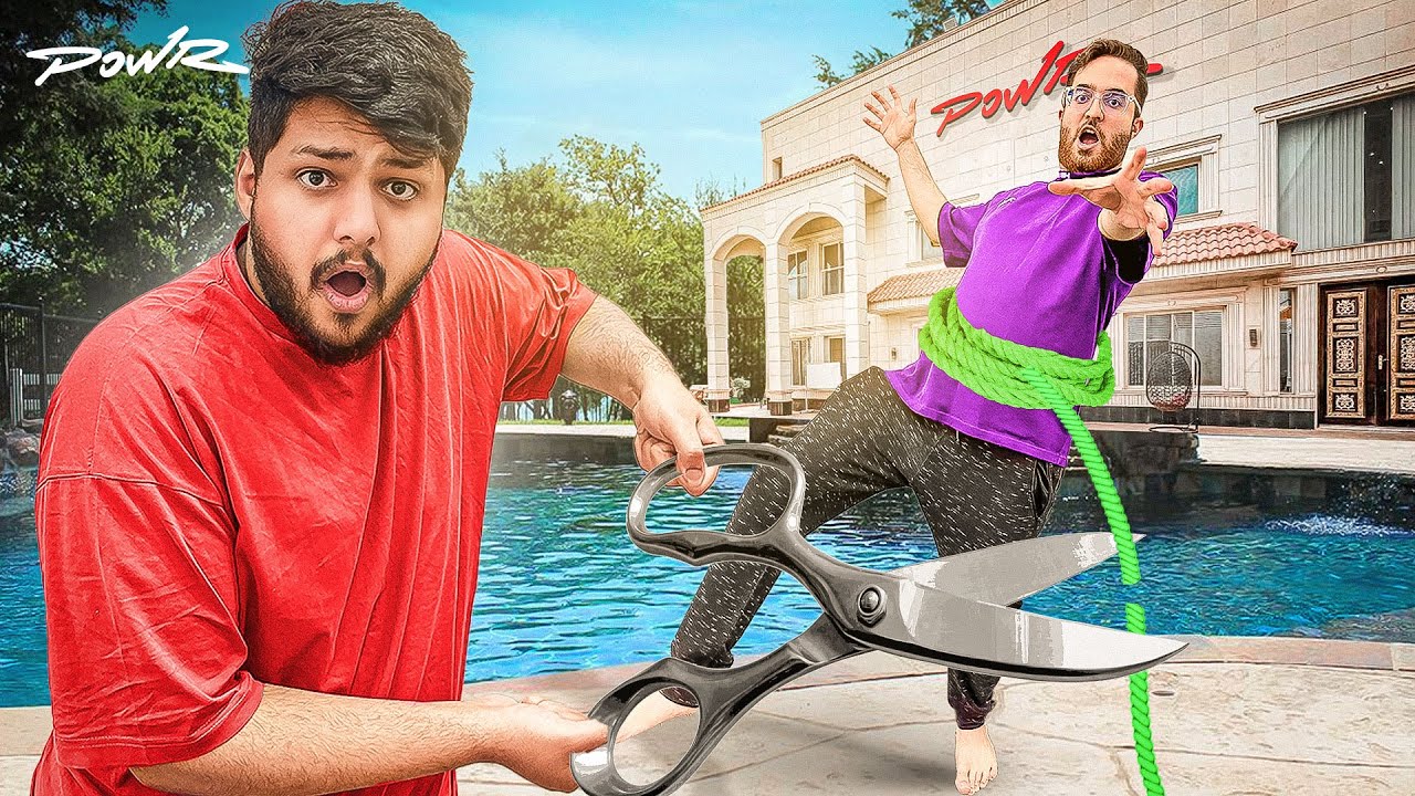 يا تعيش او تغرق في المسبح مع اعضاء باور !!!