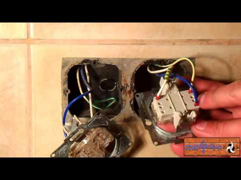 ჩამრთველების დამონტაჟება.