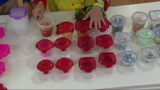 Lock & Lock 12pc Mini Square & Round Storage Set on QVC