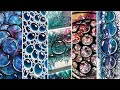 COMPILATION WATERDROPS ACRYLIC POURS - BEST OF Mii Paintings