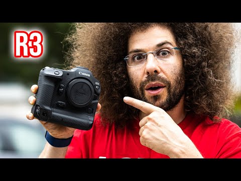 Canon EOS R3 Hands-On UNBOXING!!! (Sniff & Wind Tunnel Test)