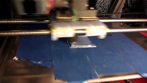 MendelMax printing at 150 mm/sec