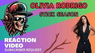 Olivia Rodrigo - Stick Season (Live) - Reaction by a Rock Radio DJ
