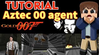 How to complete Aztec on 00 Agent | Tutorial and guide | Goldeneye 007 | Xbox re-release of N64 game