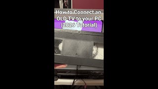 (2026) How to Connect an OLD TV to your PC