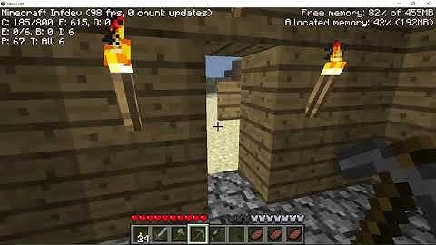 Minecraft Infdev Gameplay #05 Survival (Infdev 20100608)