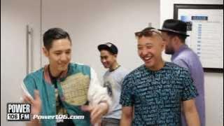 Far East Movement's performance with all of the Power 106 Dj's - Turn Up The Love