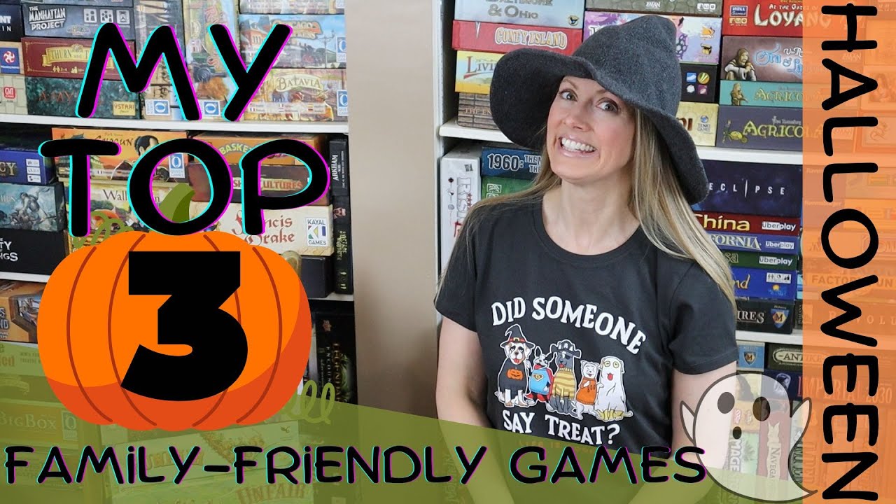 MY TOP 3 FamilyFriendly, Spooky Halloween Games! YouTube