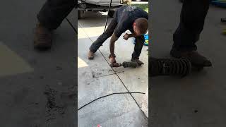 How To Unload A Coil Spring From A Coilover Or Shock Without A Spring Compressor. The Redneck Way