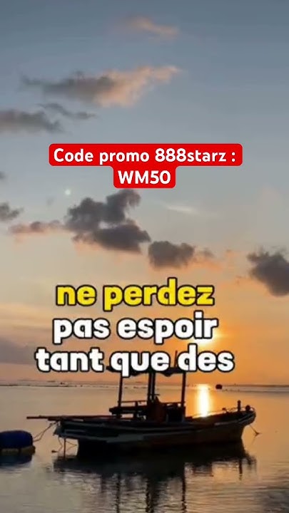 Code promo 888starz : WM50 - YouTube