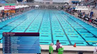 2025 USMS Spring Nationals | Men's and Women's 100 Breaststroke ODD Heats