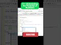 calculation of  factorials in c++ #cpp #scriptmode #beginnercoding #codeprep #codeblocks #codeblocks