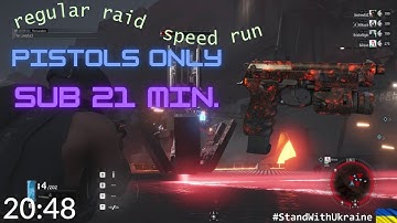The fastest pistols-only regular raid speed run sub 21 min | Ghost Recon Breakpoint