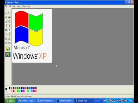 Microsoft Paint    Windows Xp -  5