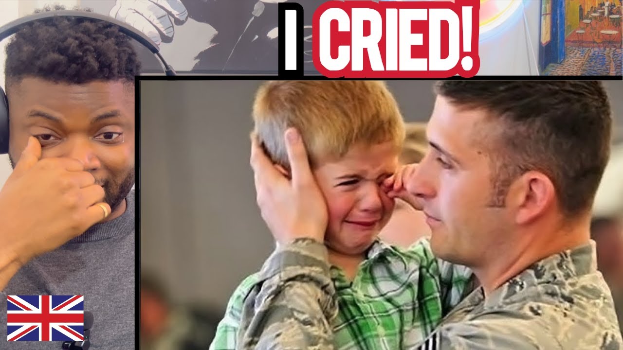 Soldiers Surprise Their Families  for Christmas (I Broke)
