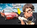 Towing a Car with Guitar Strings: Unveiling Surprising Strength and Versatility