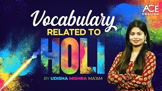 Holi Related English Words And Sentences | Phrases सीखें | By Udisha Mishra