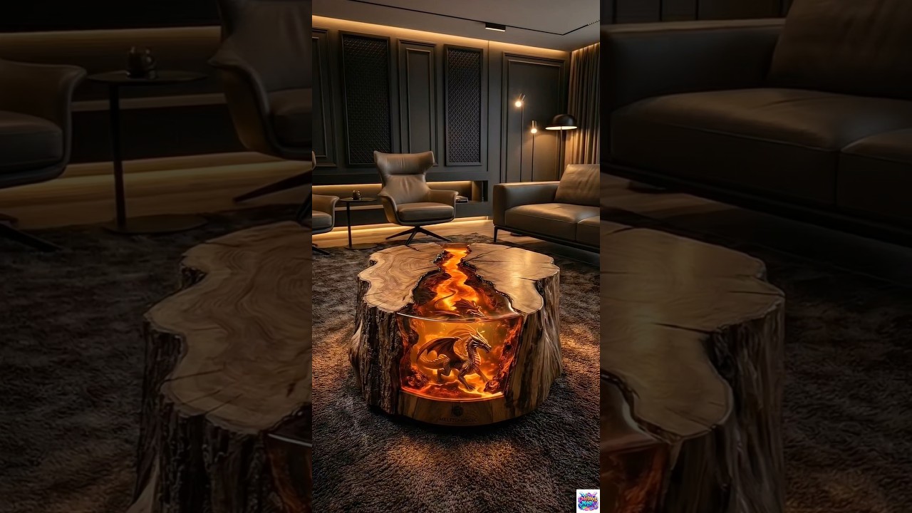 🔥 This Might Be The Craziest Epoxy Table Ever Made 🐉