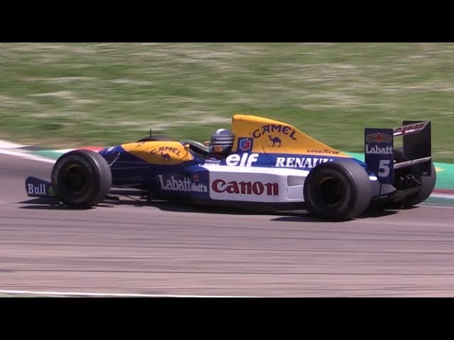 Williams FW14 ex Nigel Mansell Driven by Riccardo Patrese at the