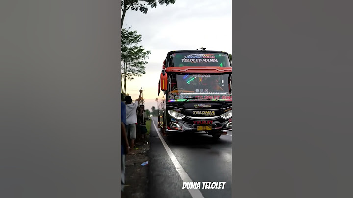 Om Telolet Om! Bus Telolet Terkece Lewat Desa 🚍✨ Suara Klaksonnya Bikin Nagih!