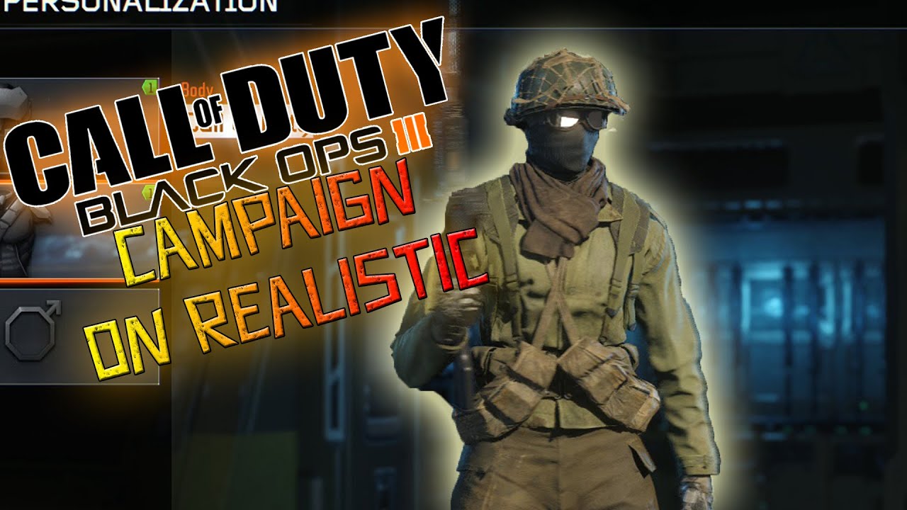 gaming logo BO3 ~ What You Get For Completing Campaign on Realistic (Black Ops 3)