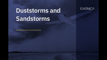 Duststorms and Sandstorms CBT | Evionica