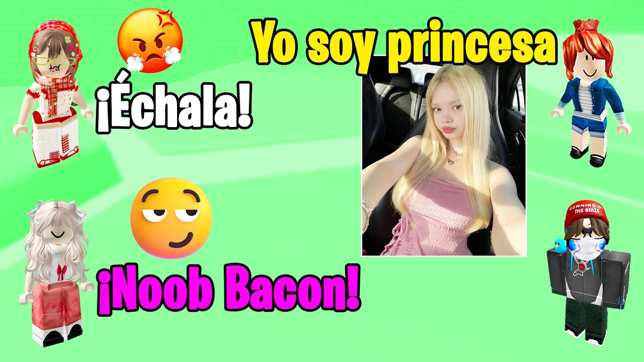 HISTORIAS DE ROBLOX | Bacon acosado se convierte en princesa 👑