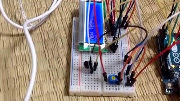 SD1602VBWBとLM35DZを使った温度計