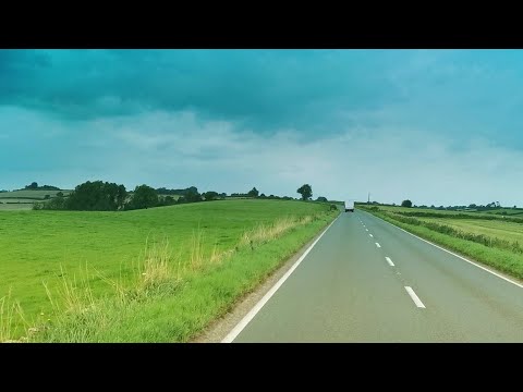 Driving in England. Wiltshire and Somerset. Chippenham - Bath - Radstock - Frome