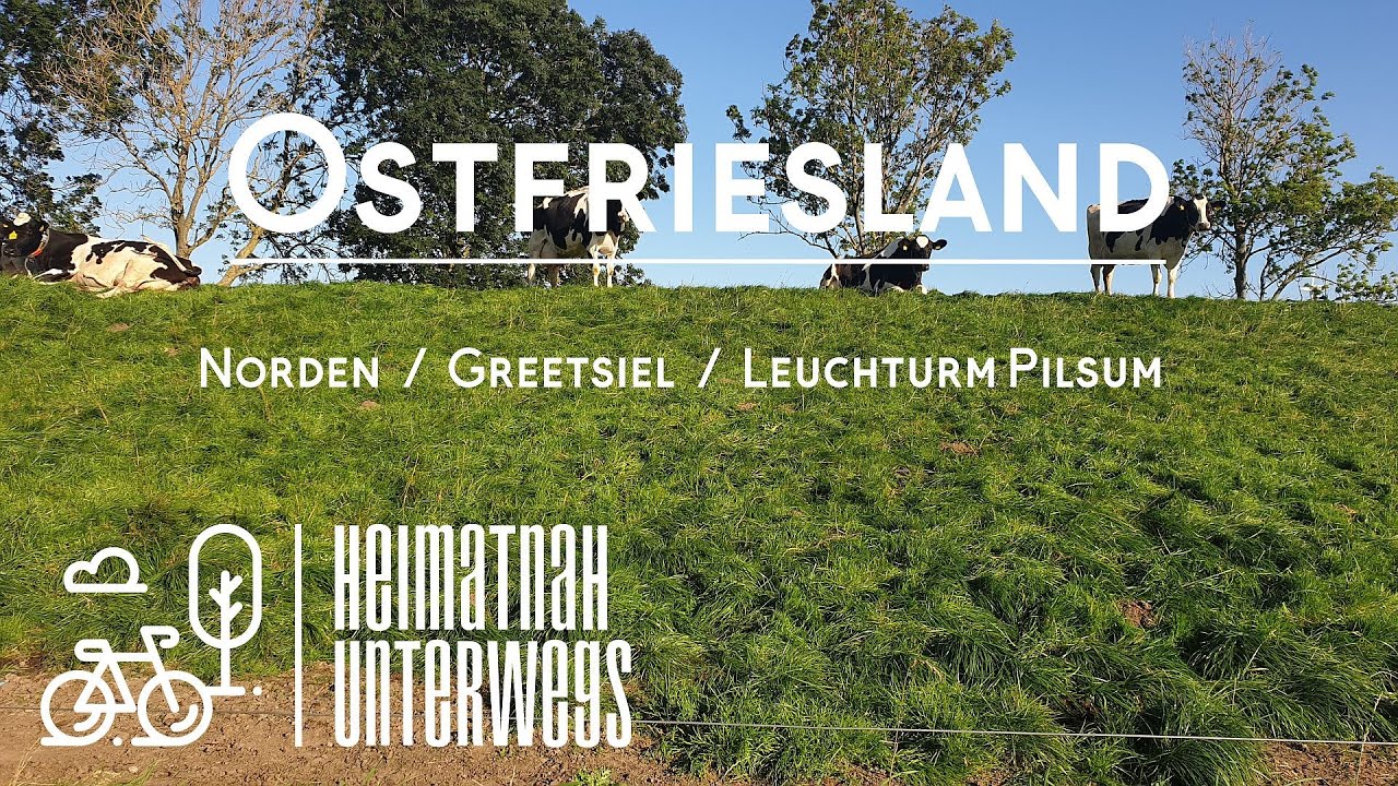 Ostfriesland // von Norden über Greetsiel zum Leuchtturm Pilsum und zurück // E-Bike Radtour 2020