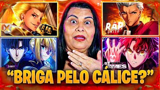 MÃE CRISTÃ REAGE A Fate/Zero 😱 | 5 EM 1