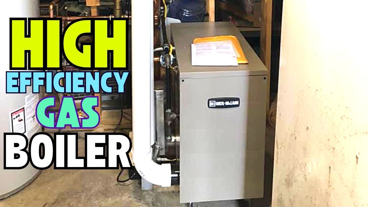 Huge High Efficiency Gas Boiler || Weil Mclain GV90 Boiler ...