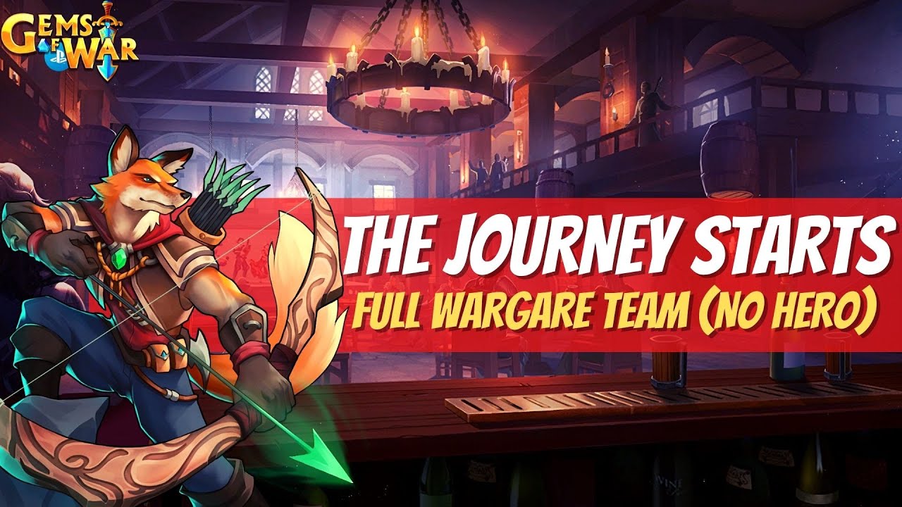 Gems of War | The Journey starts (Todd Greenwood) | Guide, Strategy, Team and gameplay.