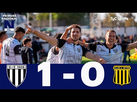 Gimnasia (M) 1-0 Mitre (SdE) | Primera Nacional | Fecha 25 (Zona B)