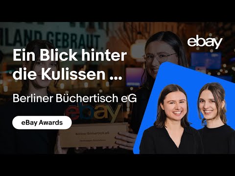 eBay Award „Nachhaltiges Unternehmen“ für den Berliner Büchertisch eG | eBay for Business DE