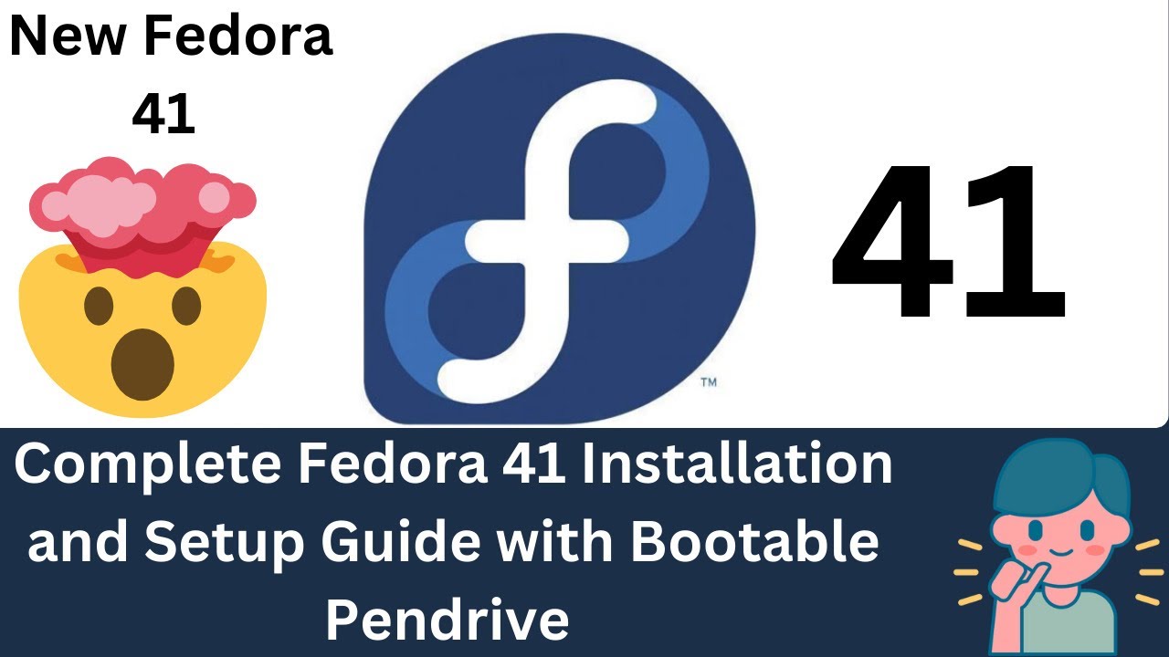 Complete installation of Fedora 41 - YouTube