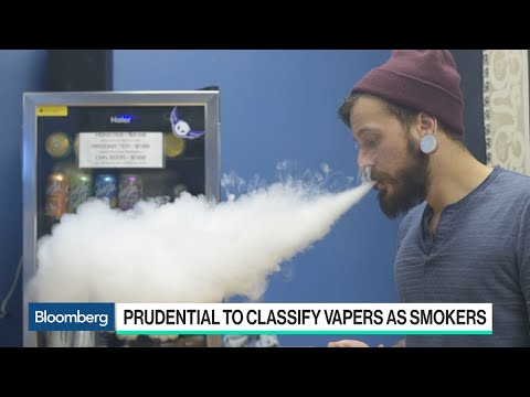 Prudential Hikes Life Insurance Prices for Vapers
