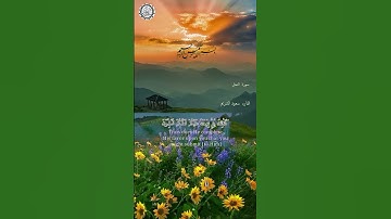بسم الله الرحمن الرحيم  🌿تلاوة ماتيسر من سورة النحل 🕌