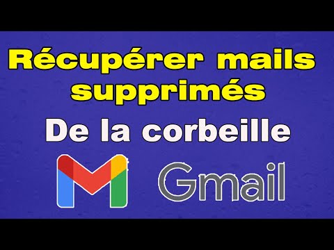 Comment récupérer les mails supprimés de la corbeille Gmail (retrouver un mail supprimé Gmail)