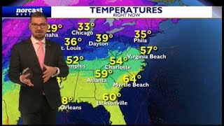 Tuesday Daybreak Forecast March 7th, 2023