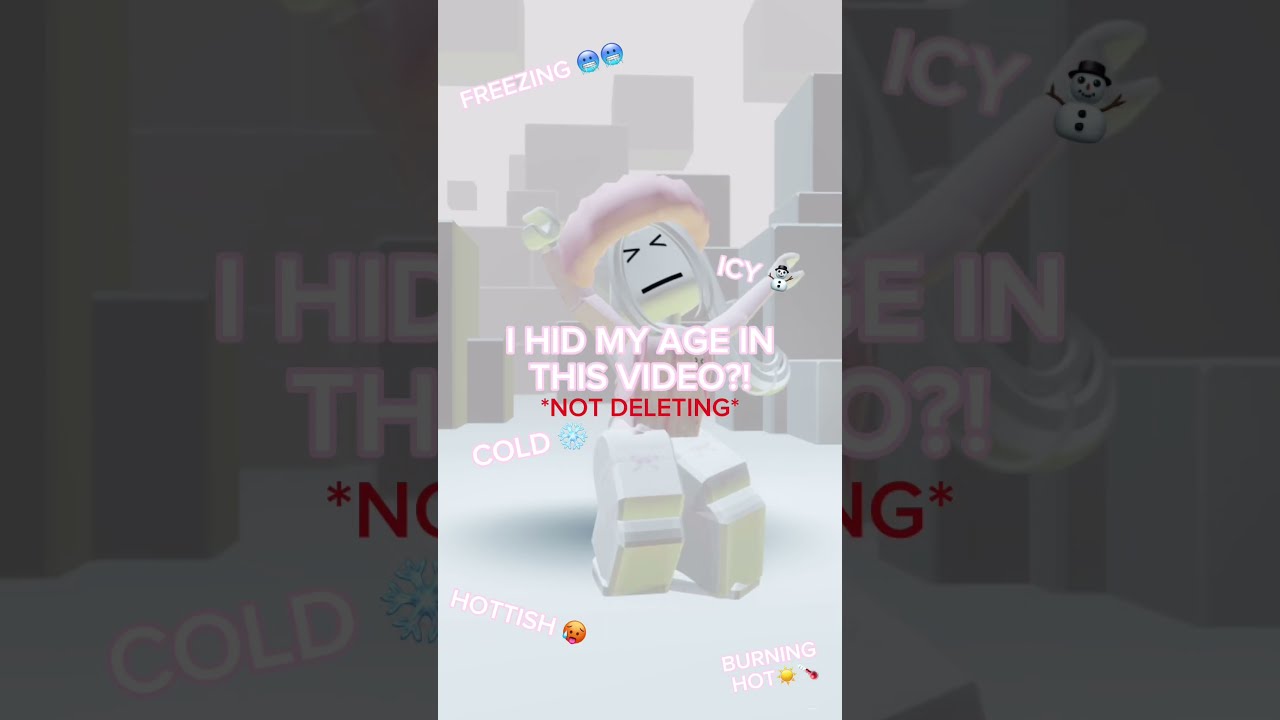 I Actually Did Put My Age So Swear If Yall Find Out Shorts Viral Roblox