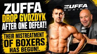 OLEKSANDR GVOZDYK DROPPED FROM ZUFFA ROSTER