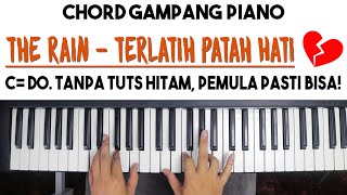 Tutorial Chord Piano | The Rain - Terlatih Patah Hati | Mudah Dipahami Untuk Pemula