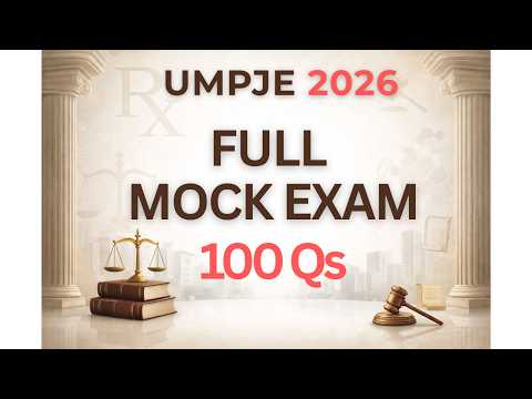 2026년 UMPJE 합격을 위한 100문제: 연방법 모의고사 전체 내용