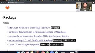 GitLab 12.5 Kickoff - Package