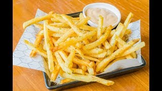 عمل أصابع البطاطس المقرمشة 100% طبيعية - Comment faire les frites façon Resto