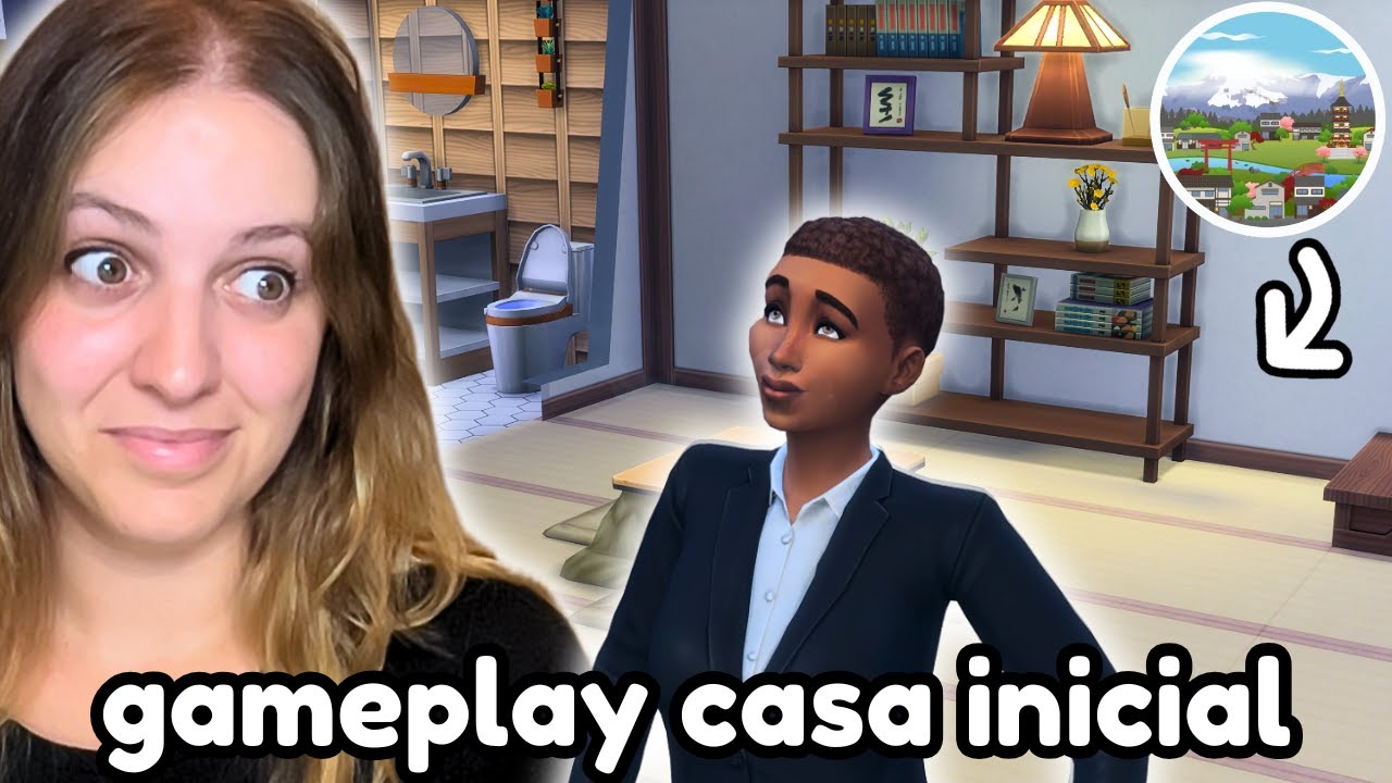 Viviendo en mis CASAS INICIALES: Monte Komorebi ⛄🏡 | Explorando los packs y redecorando || Marta