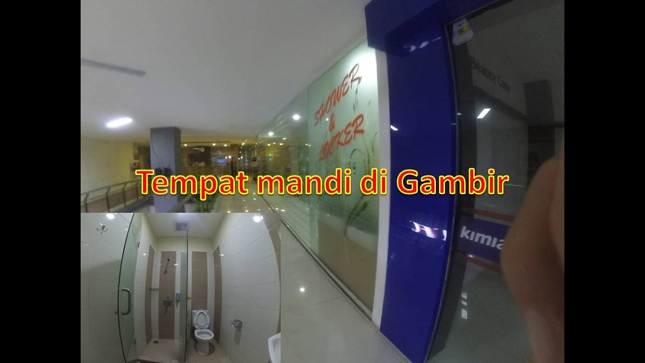 tempat mandi esklusif di Stasiun Gambir 