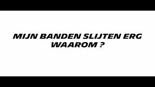 Ongelijke slijtage: hoe controleer ik mijn uitlijning?